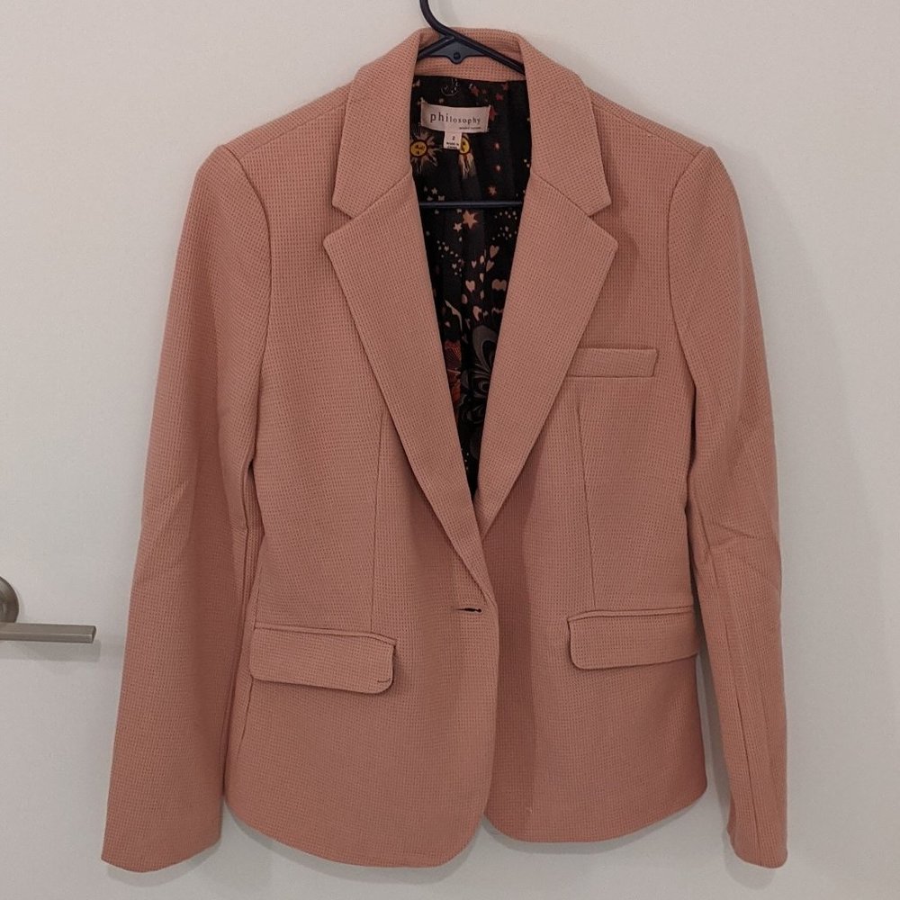 Blush Blazer